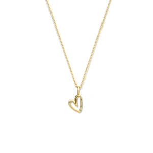 Ketting hart bungelend