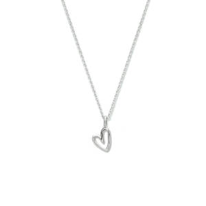 Ketting scheef hartje bungelend