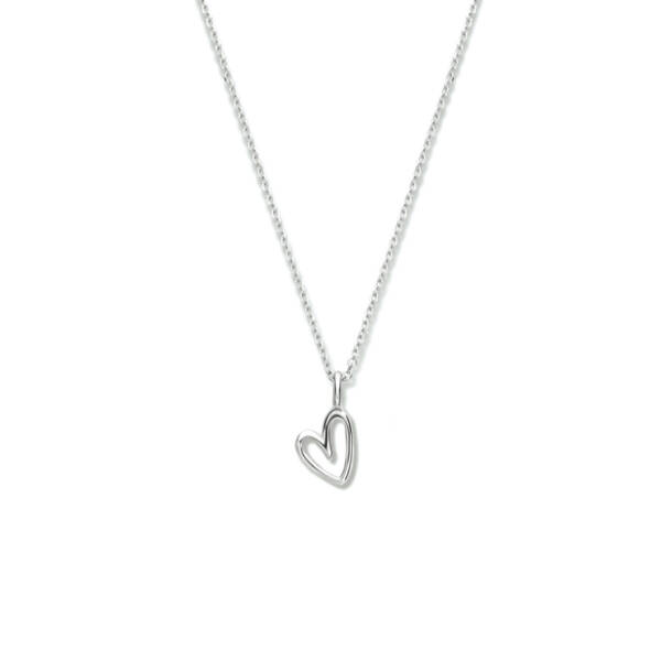 Ketting scheef hartje bungelend